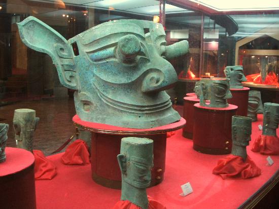 Photos of Guanghan Sanxingdui Museum